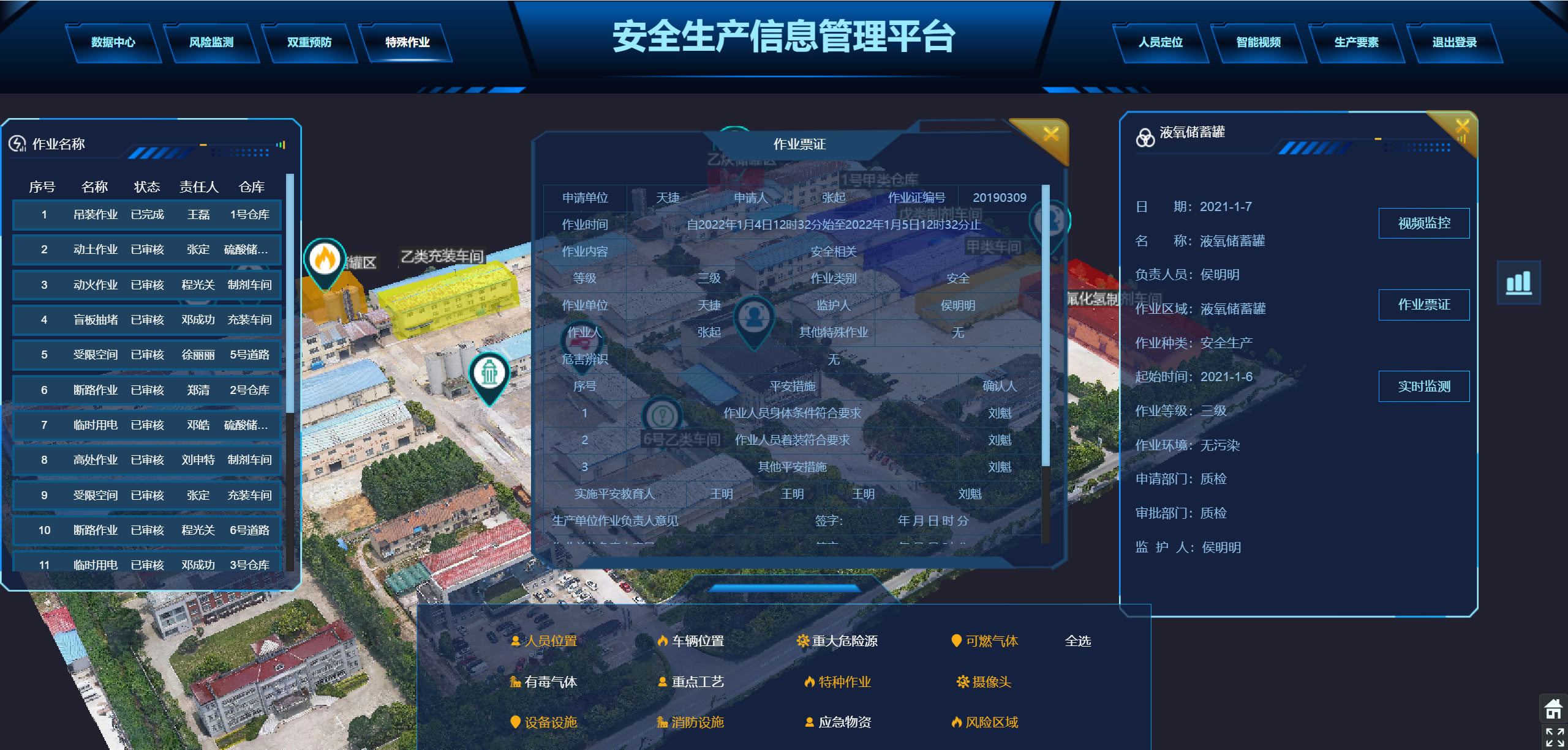 化工企业安全生产信息化管理平台,化工安全生产信息化平台，危险化学品安全生产信息化建设
